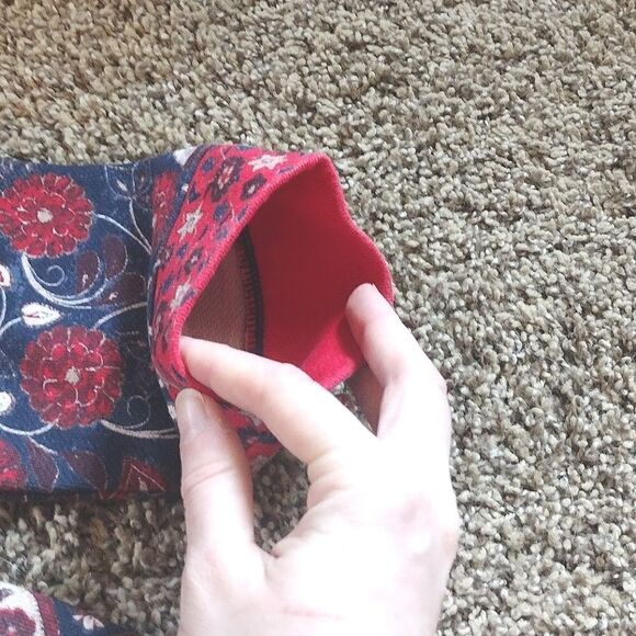 Tory Burch Women's Size Medium Cotton Tapestry Long Sleeve Crew Sweater - Picture 8 of 11